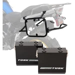 Tusk 1467340208 Aluminum Panniers With Racks V2 Medium Black. Fixed Price $566.10.