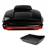 Chopped Trunk Pad Backrest Led Tail Light Fit For Harley Touring Flhx 2014-2026. Fixed Price $229.80.