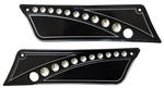 Accutronix BLC9313-DN Saddlebag Latch Covers, Black. Fixed Price $199.99.