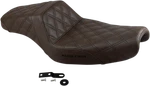 Saddlemen Step-up Seats Brown Lattice Stitched 807-11-175BR. Fixed Price $475.00.