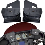Matte Black Moto Windshield Bag For Harley 96-19 Electra Street Glide Flhxs. Fixed Price $30.66.