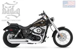 Harley Dyna Square Battery Cover Bag Genuine Leather - DBB05 Bad&g Customs. Fixed Price $109.95.