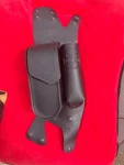 Oem Harley 91991-98 Touring Saddlebag Guard W/bottle Holder, Left Side. Fixed Price $64.00.