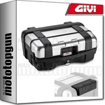 Givi Monokey Top-case + Backrest Trekker TRK33N. Fixed Price $390.38.