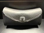 Vintage Harley Davidson Leather Fat Boy Lace Windshield Bag Pouch 58307-95 #1. Fixed Price $70.00.