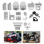 Hardware Latches Hinges Lock Fit For Harley King Pack Touring 06-13 Chrome. Fixed Price $41.01.