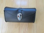 Harley Davidson Windshield Leather Bag Touring Roadking Fatboy Softail Oem. Fixed Price $85.00.
