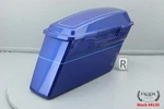 2009 Harley Electra Glide Right Saddlebag Bottom + Flame Blue Pearl #4130. Fixed Price $99.44.