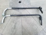 Pair Chrome Saddlebag Guard Eliminator Brackets Support For Harley Touring 93-13. Fixed Price $44.95.