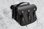 Harley Ul El Flathead Panhead Big Twin Knucklehead Saddlebags Black. Fixed Price $950.00.