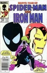 Marvel Team-up #145 (newsstand) Fn; Spider-man Iron W/bag+board. Fixed Price $6.98.