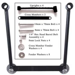 Willie & Max Universal Saddle Hard Mount Kit Motorcycle Street Bike 58633-00. Fixed Price $117.47.