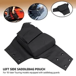 Black Left Side Saddlebag Pouch Pocket Guard For Harley Electra Tour Glide. Fixed Price $29.48.