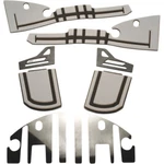 Hardstreet 14-21 Ind Saddle Bag Shelf Set Round Lid-dual Hinge Grey. Fixed Price $110.62.