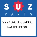 92210-05H00-000 Suzuki Mat,helmet Box 9221005H00000, New Genuine Oem Part. Fixed Price $80.20.