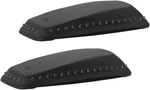 Mustang - 77624 Saddlebag Lid Covers Left/right Black Studs. Fixed Price $125.00.