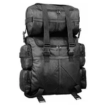Carroll Black Leather Motorcycle Sissy Bar Road Pack 2 Pc Expandable Travel Bag. Fixed Price $99.95.