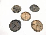 09-24 Kawasaki Mule 4010 KAF620 4X4 Floor Drain Plug Caps 11065-1053-6Z. Fixed Price $41.63.