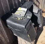 Willie & Max SB831 Condor Series Standard Slant Black Motorcycle Saddlebags. Fixed Price $74.99.