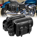 Black Motorcycle Side Saddle Bags For Harley Dyna Wide Glide Fxdwg/low Rider. Fixed Price $109.99.