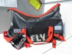 Fly Racing Black & Red Roll Top Dry Luggage Bag 40L 479-1080. Fixed Price $98.94.