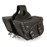 Milwaukee Leather 66401 Large Braided & Studded Throw Over Motorcycle Saddlebags. Fixed Price $139.99.