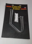 Khrome Werks Soft Saddlebag Support Harley Davidson Fxsts Flstc Flstn Flstf. Fixed Price $19.99.