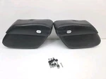 Harley Davidson Hard Leather Saddlebags 53139-04 53138-04 Oem. Fixed Price $199.00.