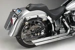 Cycle Visions Saddlebag Mount For Softail Models CV-7210. Fixed Price $349.75.