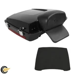 Black 5.5" Razor Luggage Trunk Backrest For Harley Street Glide Flhx 97-13. Fixed Price $144.50.