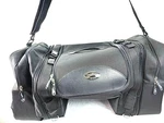 Saddlemen Deluxe Cruiser Tail Bag Black Motorcycle Luggage - TS3200DE. Fixed Price $129.99.