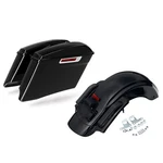 4" Stretched Saddlebags Speaker Lid Rear Fender Fit For Harley Road King 2014-23. Fixed Price $489.80.