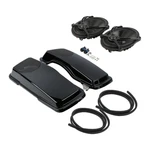 Hard Saddlebag Lids 5X7''SPEAKERS Fit For Harley Electra Street Road Glide 93-13. Fixed Price $144.50.