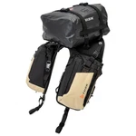 Tusk Excursion Rackless Luggage W/ Small Duffel Tail Bag Black/tan For Adventure. Fixed Price $259.78.