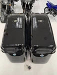 Mutazu Matte Black Ga Universal Motorcycle Hard Saddlebags With Keys.. Fixed Price $106.99.