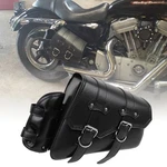 Black Right Side Solo Swing Arm Saddle Bag For Harley Sportster 1200 883. Fixed Price $39.34.
