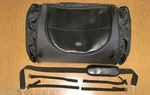 Motorcycle Expandable Luggage Bag Hopnel H50-113BK Fits Most Trunk Racks.. Fixed Price $30.00.