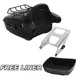 King Trunk Pad Mount Rack Fit For Harley Touring Road Glide 14-UP Tcmt. Fixed Price $349.99.