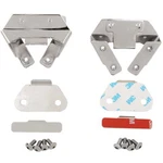 Drag Specialties Saddlebag Mount Bracket Hardware Plate Kit Harley. Fixed Price $80.29.