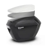 Kymco Side Cases Set 23L Shad SH23 Black With White Cover. Fixed Price $414.64.