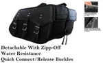 Genuine Cowhide Leather Saddlebags For Harley Dyna Superglide Low Rider 212. Fixed Price $129.95.