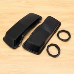 Dual 6X9" Saddlebag Speaker Lids For Harley Touring Electra Road Glide Cvo 93-13. Fixed Price $76.99.