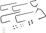 Drag Specialties 3501-1248 Saddlebag Guard/side Rail Kits Black. Fixed Price $291.44.