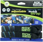 Rok Straps 18 60" Adjustable - Motorbike Black/blue Twin Pack. Fixed Price $38.04.
