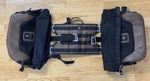 Viking Motorcycle Saddlebags VK-C100BR Leather & Cloth W/ Accessories Nice. Fixed Price $59.99.