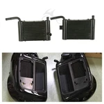 Black Lower Vented Fairing Radiator Cooler Fit For Harley Touring Twin Cam 14-UP. Fixed Price $99.99.