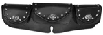 New 3 Pocket Studded Fairing Pouch For Harley Davidson Custom. Fixed Price $59.85.