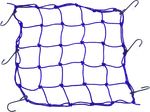 Bikemaster 13X13 Multihook Cargo Net With Metal Hooks And Rubber Tips, Purple. Fixed Price $10.99.
