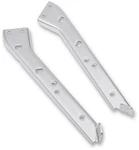 Chrome Saddlebag Rail Support Bracket Right Side Only Drag Specialties 1413-0012. Fixed Price $76.17.
