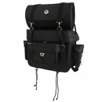 Vance Leather VS338B Motorcycle Bag Large Travel Pack Sissy Bar. Fixed Price $99.95.